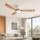 thumbnail image 2 of Ventilador de techo Sumo VT60 52" Aspa de madera Led Blanco, 2 of 6