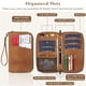 thumbnail image 2 of Funda para pasaporte Fintie Family, piel vegana con bloqueo RFID, 2 of 3