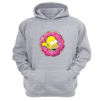 Genérico - Polerón Canguro Familia Amarilla Gris Claro Talla S Unisex