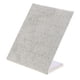 thumbnail image 2 of Soporte en forma de L Pieza de terciopelo Pendiente Cuelga Stud Holder Display Pad Gris, 2 of 3