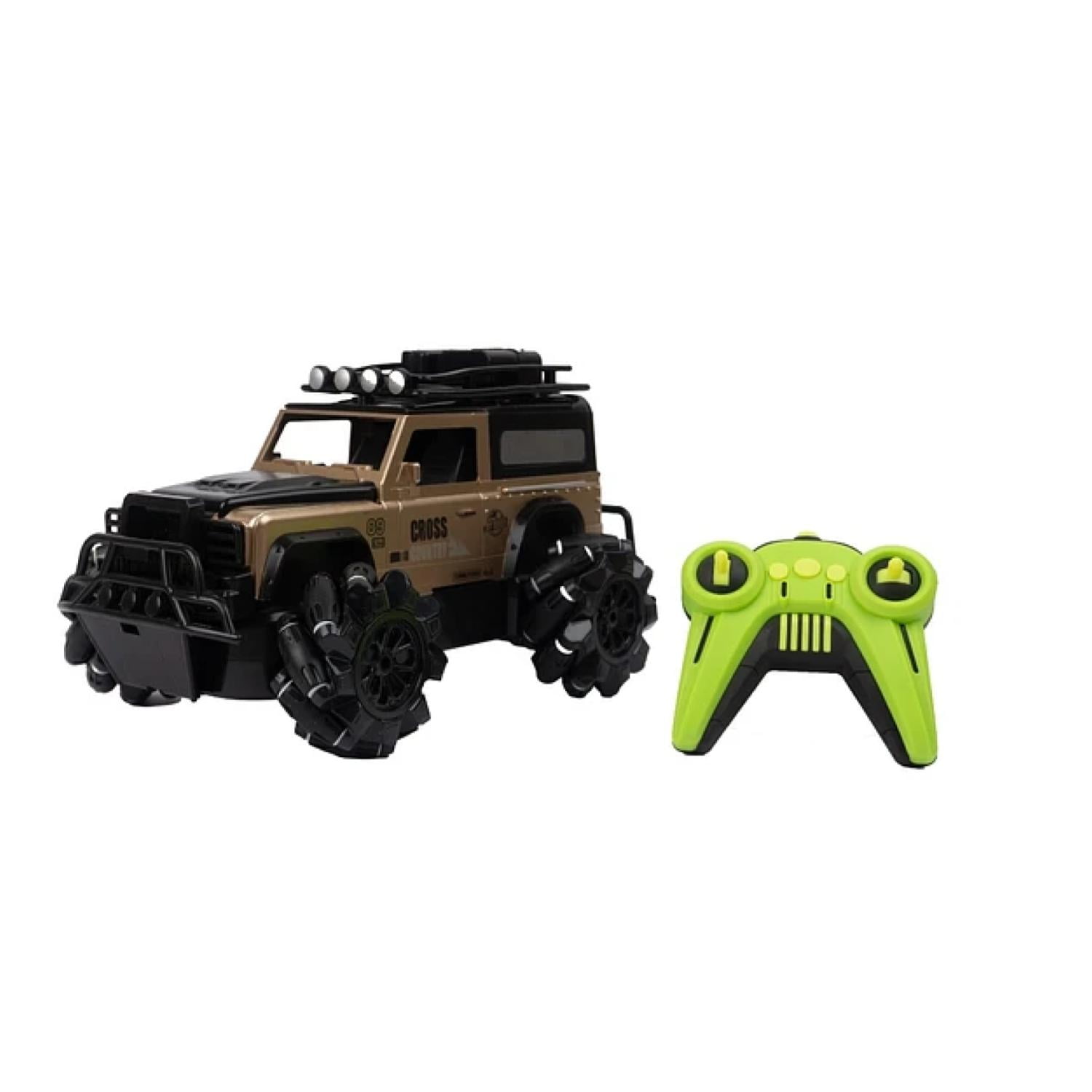 Total Click - Juguete Camioneta Policia A Control Remoto 4x4 Escala 1:12