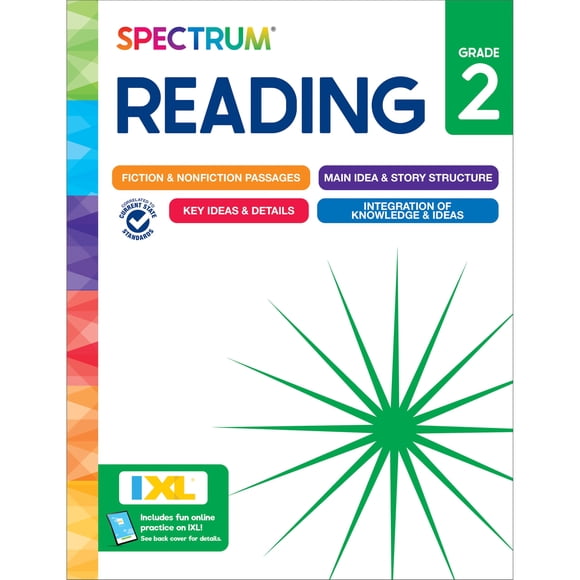 Libro de Actividades Spectrum de Lectura para 2º Grado