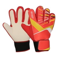 Ioensy - Guantes De Portero De Fútbol Para Niños, Suministros Deportivos Para Niños Y Niñas, Guantes De Portero Rojos