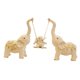 thumbnail image 1 of Conjunto De Estatua De Elefante Escultura De Colección De Animales Artesanales Para Regalo Familiar Conjunto 1, 1 of 5