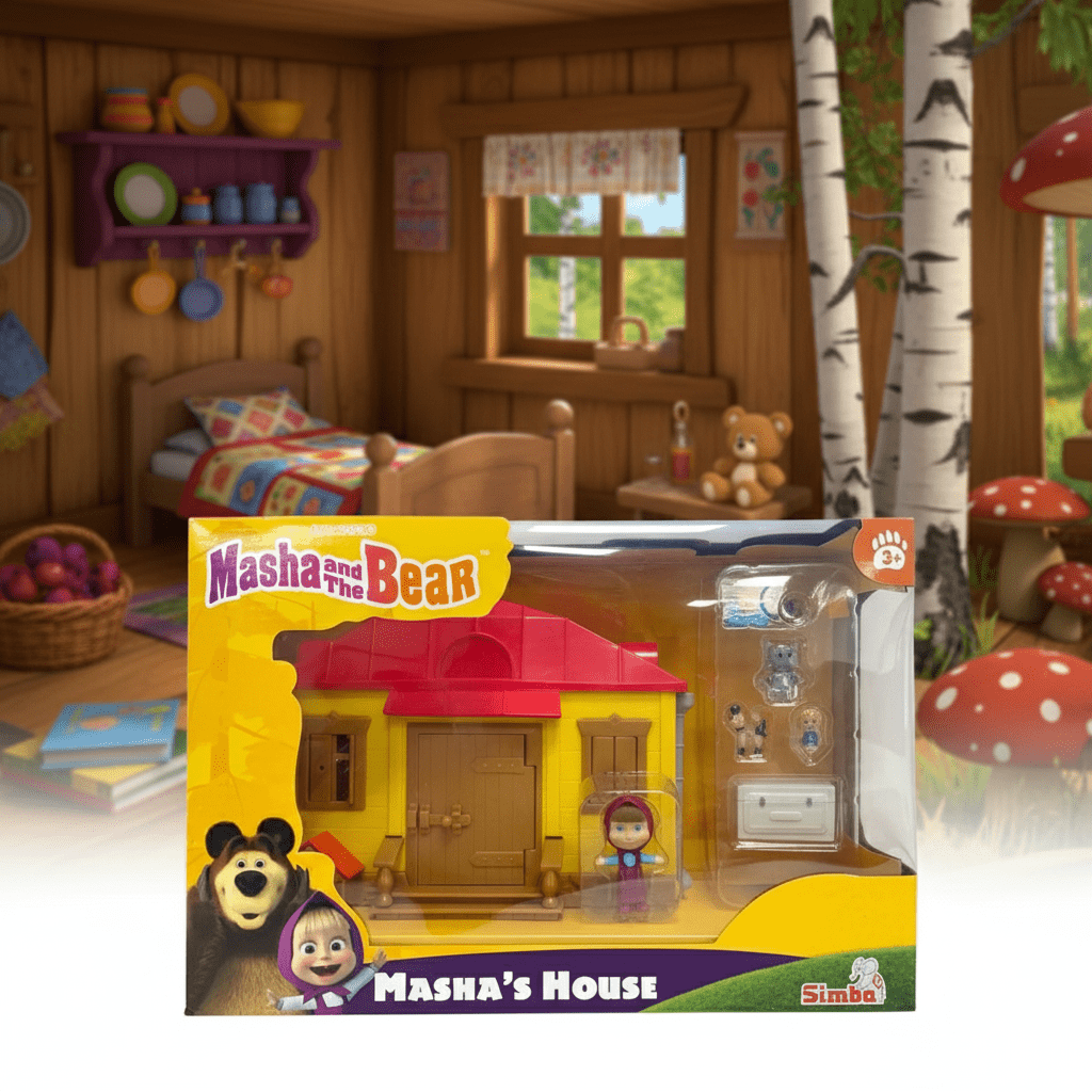 Toyng - Juguete Casa Masha Set De Juego - Masha Y El Oso