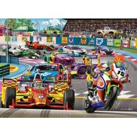 Rompecabezas Ravensburger Racetrack Rally De 60 Piezas Para Niños