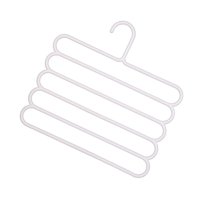 Bothyi - Pantalones Pantalones Perchas Para Armario Ahorro De Espacio Antideslizante Para Pantalones Corbatas Blanco