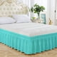 thumbnail image 4 of suxuMhao Faldas de Cama con Borlas - Volante Antipolvo con Caída de 15in, Se Ajusta a Cama King 78 X 80in, Faldas de Cama King, Falda de Cama de Poliéster Suave, Falda de Cama de Fácil Instalación, 4 of 4