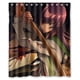 thumbnail image 1 of Cortina de ducha de Saeko Busujima de High School of The Dead, juego de cortina de baño con ganchos, tamaño 60 x 72 pulgadas, 1 of 3