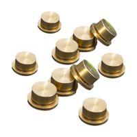 Magideal - 10X Mini Rodamientos Rodamientos De Collar Giratorios Rodamientos En Miniatura De Cobre, Rodamientos De Manga De Cobre, Piezas Metalúrgicas