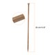 thumbnail image 2 of Uxcell 7mm Aguja de Tejer de Bambú Recta de Punta Simple 13.8 Pulgadas de Largo Agujas de Tejer de Madera para Suéter Talla US 10.5, 2 of 6