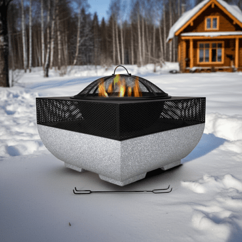 Igpro - Fogon Parrilla A La Piedra 55X55X42.5Cm