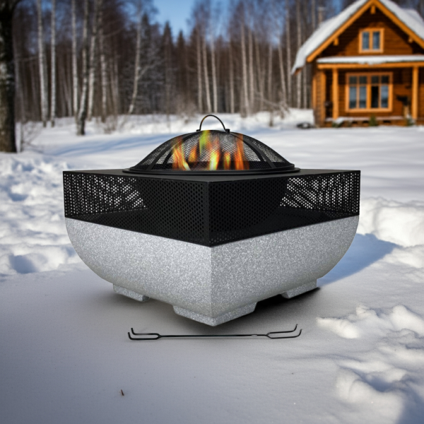 Igpro - Fogon Parrilla A La Piedra 55X55X42.5Cm