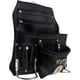thumbnail image 2 of Bolso Herramientas Zeluga Cuero 10 Compartimientos Negro, 2 of 3