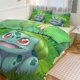 thumbnail image 1 of Bulb_asaur Print Bedding Set Pattern Duvet Cove Set 3 Pieces 1 Quilt Cover And 2 Pillowcases for Women Men Teens, 1 of 5
