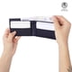 thumbnail image 3 of Billetera Hombre Mesh Pequeña con RFID Blocker Azul, 3 of 3