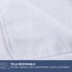 thumbnail image 4 of Set De 2 Toallas Grande De Baño Toallon 100 X 140 Cm Microfibra Blanco, 4 of 8