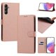 thumbnail image 3 of Funda Cartera de PU para Samsung Galaxy A15 con Tarjetas, Rosa, 3 of 6