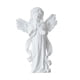 thumbnail image 1 of Escultura De Pared De ángel, Estatua De Querubín De Resina Para Sofá, TV, Fondo, Hogar, Dormitorio, Blanco, 1 of 5