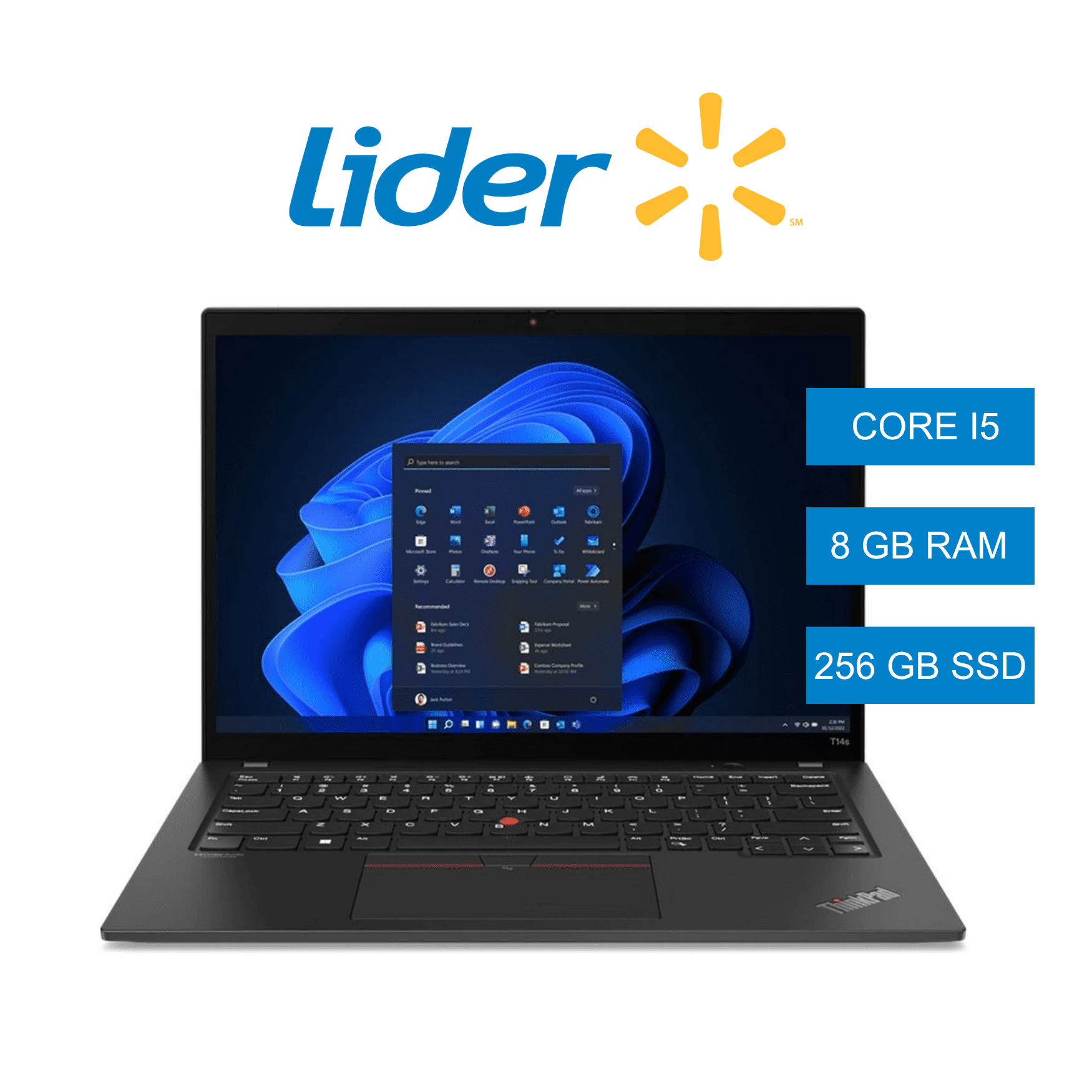 Notebook Intel Core i5 8GB RAM 256GB SSD de Cyber | Lider
