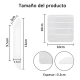 thumbnail image 3 of Almohadillas Para Fijar Alfombras Antideslizantes Pack X4 #2, 3 of 3