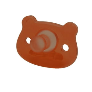 Pumucki - Chupete De Silicona Anatómico De Ortodoncia, Color Café