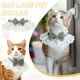thumbnail image 5 of Uxcell Collar de Encaje para Gatos con Lazo, Bandana con Volantes de Encaje Ajustable y Desprendible Azul Marino S Adecuado para Gatitos y Cachorros Pequeños, 5 of 7