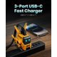 thumbnail image 2 of Cargador GravaStar Alpha65 Robot 65W USB C para iPhone Amarillo, 2 of 6
