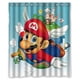 thumbnail image 1 of Cortina de ducha Super Mario, juego de cortina de baño con ganchos, tamaño 60 x 72 pulgadas, 1 of 3