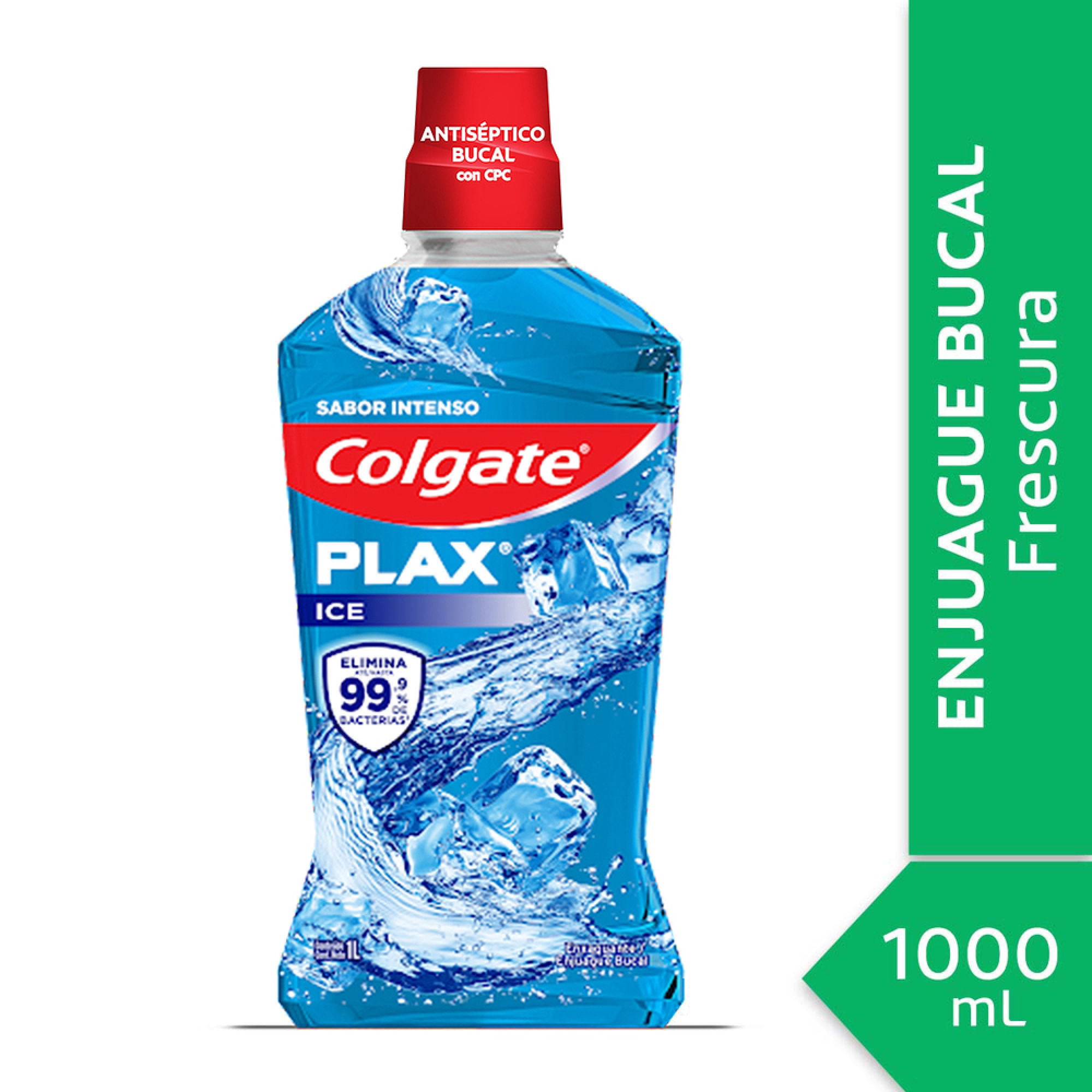 Enjuague Bucal Plax Ice Freezestorm 1000 ml Colgate
