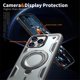 thumbnail image 5 of Para Apple iPhone 13 Pro Max Funda con Soporte de Anillo en O Magnético Invisible, Funda de Teléfono a Prueba de Golpes, Gris, para iPhone 13 Pro Max, 5 of 6