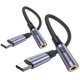 thumbnail image 1 of Adaptador USB‑C a conector de 3,5 mm MOSWAG de 12 cm Hi‑Fi, 1 of 6