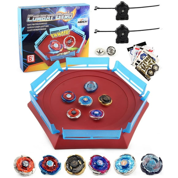 Set de Batalla Aibreay Bey Battling Top Stadium Blade Metal Fusion