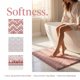 thumbnail image 2 of REGALWOVEN Alfombras de Baño Ultra Suaves Absorbentes Antideslizantes Lavables a Máquina Alfombra de Baño de Chenilla para Ducha, Decoración del Hogar Rosa 32" x 20", 2 of 7