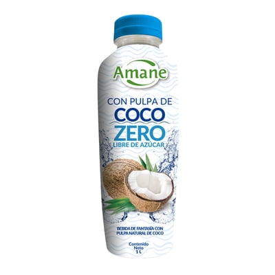 Bebida Coco Sin Azúcar Botella 1 L Amane