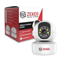 Cámara De Seguridad Interior Wifi Ip Zeker 2Mp 5G Pan Tilt
