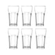 thumbnail image 1 of Set 6 Vasos Vidrio 437ml Modelo Chicago, 1 of 3