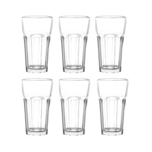 Allegra - Set 6 Vasos Vidrio 437Ml Modelo Chicago