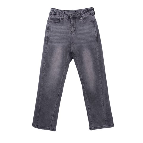 Pillin - Jeans Niño Recto Twisted Gris