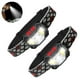 thumbnail image 2 of Paquete de 2 faros delanteros recargables con sensor de movimiento, linterna frontal LED impermeable con luz blanca y roja, 6 modos para acampar, ciclismo, correr, pescar., 2 of 8
