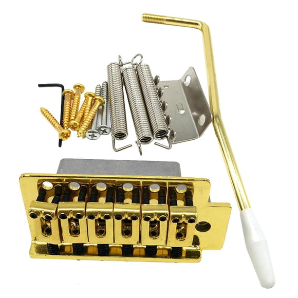 Puente De Guitarra De Carga Superior Para Reemplazo De Guitarra Eléctrica ST Dorado