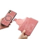 thumbnail image 5 of Funda Billetera Magnética para Samsung Galaxy A06 Soporte Tarjetas Desmontable Rosa, 5 of 6