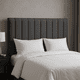 thumbnail image 1 of Respaldo Cama 2 Plaza Lineal Moderno Lino Premium Color Gris, 1 of 3
