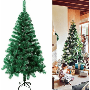 Geneerico - Árbol De Navidad De Abeto De Color Sólido De 210 Cm Verde