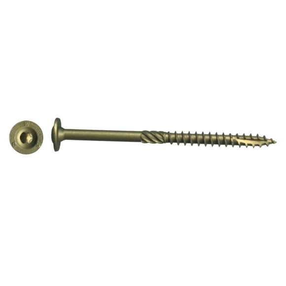 Tornillo de cabeza de lag Big Timber 15x6 cm Bronce - 300 unidades