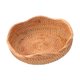 thumbnail image 3 of Cestas De Frutas Onduladas Almacenamiento De Alimentos Tejiendo Picnic Para Pan De Verduras Postres 21x6.5cm, 3 of 5