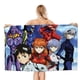 thumbnail image 1 of NEON GENESIS EVANGELIONToalla de playa de secado rápido con diseño temático, regalo para mujeres y niñas, ideal para cumpleaños, fans, amantes de la música, uso en la playa o al aire libre,78*180cm, 1 of 6