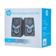 thumbnail image 2 of Parlantes Gamer USB Jack 3.5 RGB 2x3W RMS Negro DHE-6000, 2 of 4