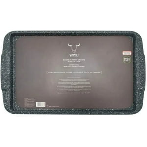 Disparo - Asadera Bandeja Horno Antiadherente Granite Wayu 44X27Cm