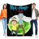 thumbnail image 1 of Rick y Morty: El Anime anti-pilling, suave, ligera, esponjosa y acogedora de lujo para hogar y cocina – Perfecta para niños y adultos,150X200cm, 1 of 6